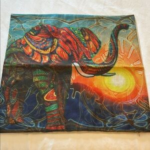 Colorful Elephant Cushion Covers 18x18 inches